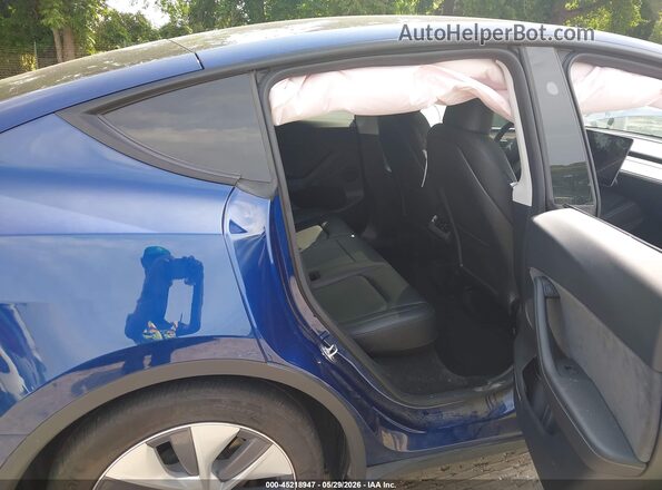 7SAYGDED2RF005140 2024 TESLA MODEL Y Blue Вид наклейки з VIN-кодом