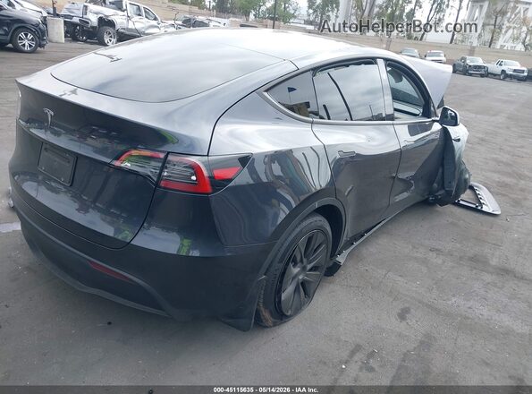 7SAYGDED2SF279122 2025 TESLA MODEL Y Gray Trasero derecho