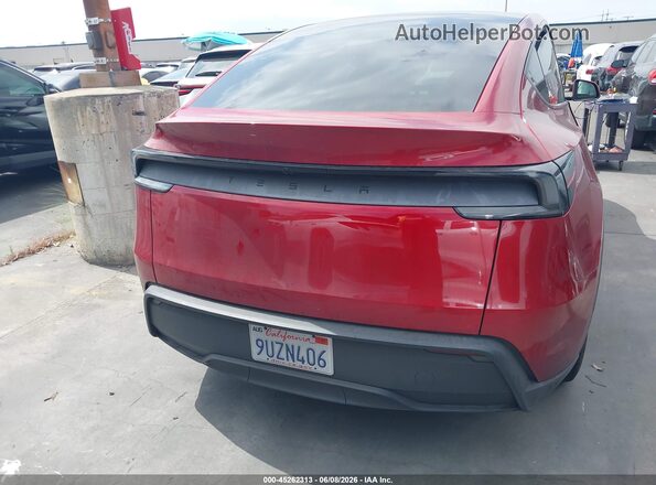 7SAYGDED2TA446898 2026 TESLA MODEL Y Burgundy 