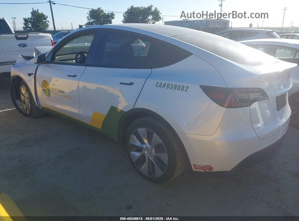 7SAYGDED3PF950241 2023 TESLA MODEL Y White უკანა მარცხენა