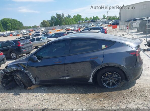 7SAYGDED3RA303984 2024 TESLA MODEL Y Серый Панорамный вид салона 360°