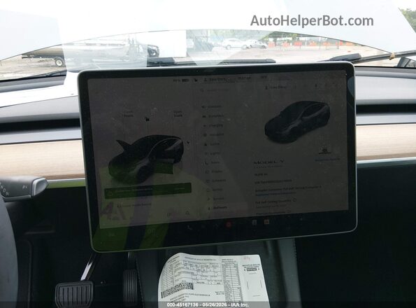 7SAYGDED3SA374009 2025 TESLA MODEL Y Серый 