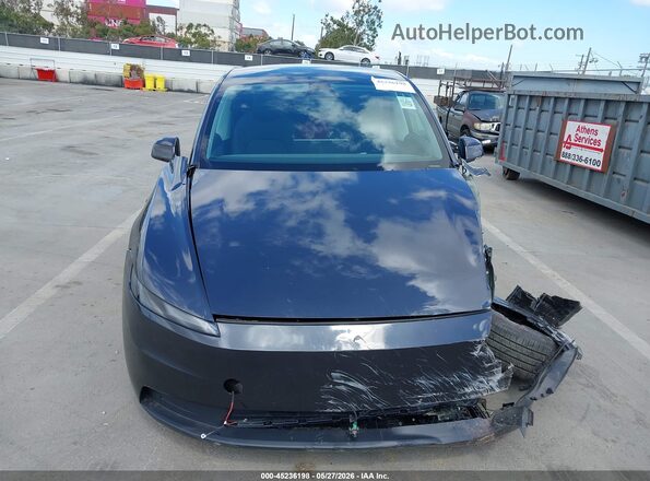 7SAYGDED3TA696117 2026 TESLA MODEL Y Gray Սարքավորումների վահանակի տեսք