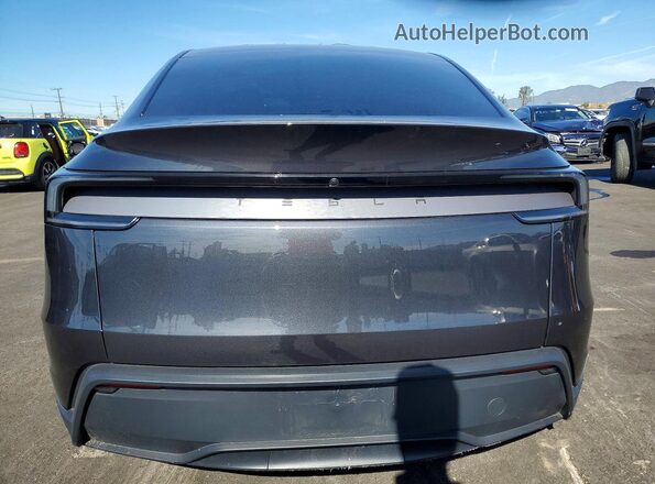 7SAYGDED3TF389081 2026 TESLA MODEL Gray Вид ззаду
