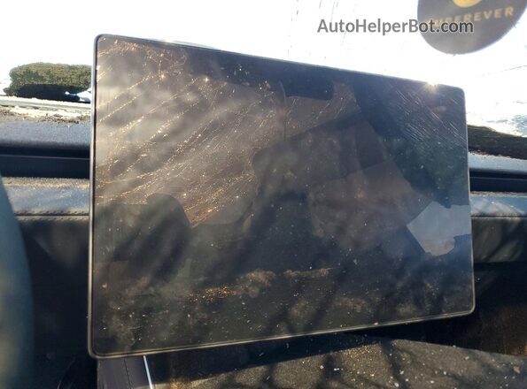 7SAYGDED3TF389081 2026 TESLA MODEL Gray Вид щитка приладів