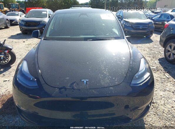 7SAYGDED4SA377551 2025 TESLA MODEL Y Gray Vista del cuadro de instrumentos