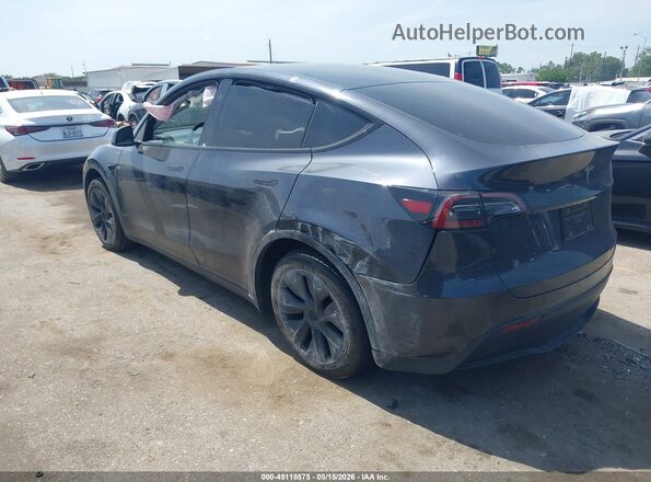 7SAYGDED5SA347359 2025 TESLA MODEL Y Gray Rear left
