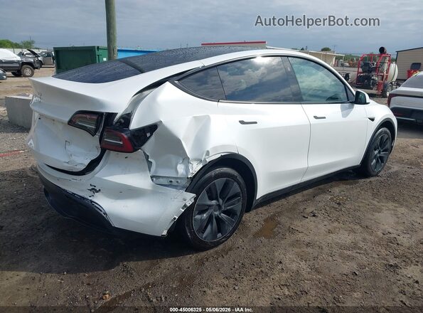 7SAYGDED5SA357860 2025 TESLA MODEL Y White Trasero derecho