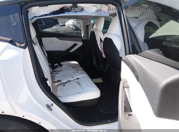 7SAYGDED5TA442845 2026 TESLA MODEL Y White VIN კოდის სტიკერის ხედი