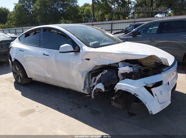 7SAYGDED5TA442845 2026 TESLA MODEL Y White წინა ხედი