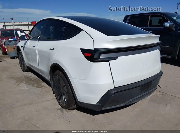 7SAYGDED5TA442845 2026 TESLA MODEL Y White უკანა მარცხენა