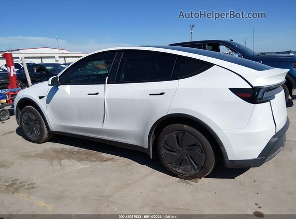 7SAYGDED5TA442845 2026 TESLA MODEL Y White სალონის 360-გრადუსიანი ხედი