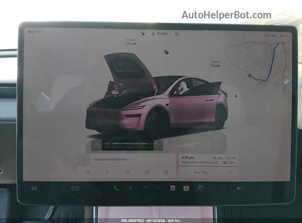7SAYGDED5TA442845 2026 TESLA MODEL Y White 