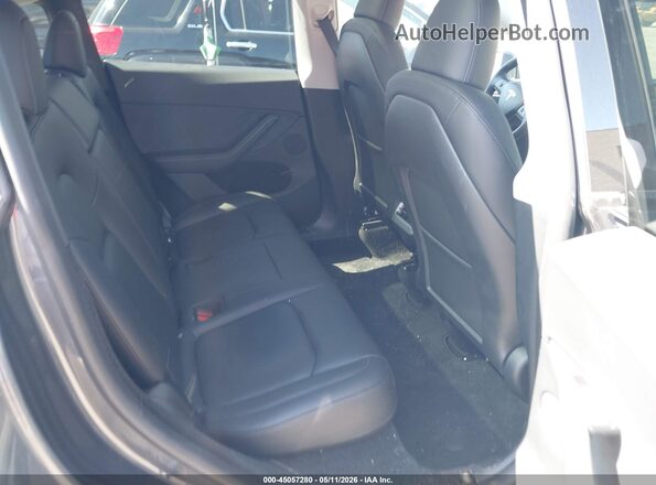 7SAYGDED6PF948659 2023 TESLA MODEL Y Gray VIN կոդի պիտակի տեսք