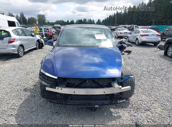 7SAYGDED6TF448303 2026 TESLA MODEL Y Синий Вид задней части салона