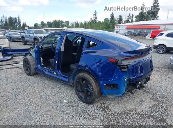 7SAYGDED6TF448303 2026 TESLA MODEL Y Синий Задняя левая четверть