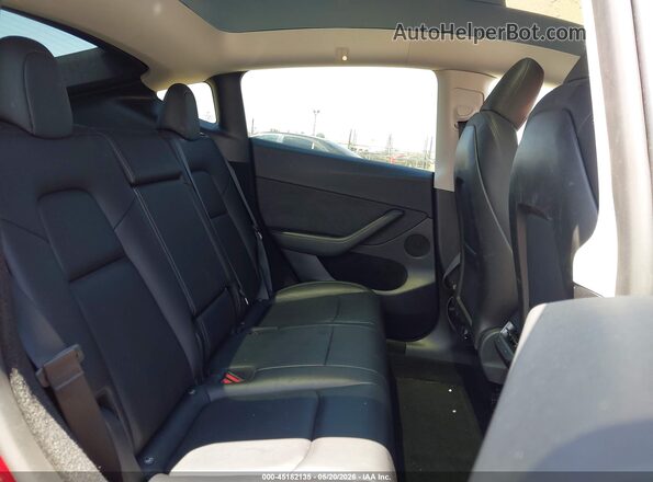 7SAYGDED8RF106294 2024 TESLA MODEL Y Red Widok naklejki z numerem VIN