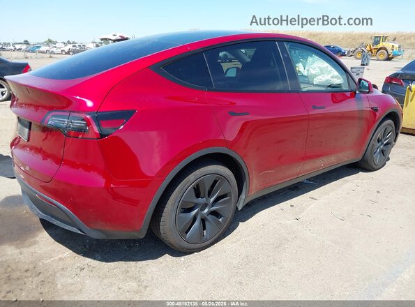 7SAYGDED8RF106294 2024 TESLA MODEL Y Red Tył prawy