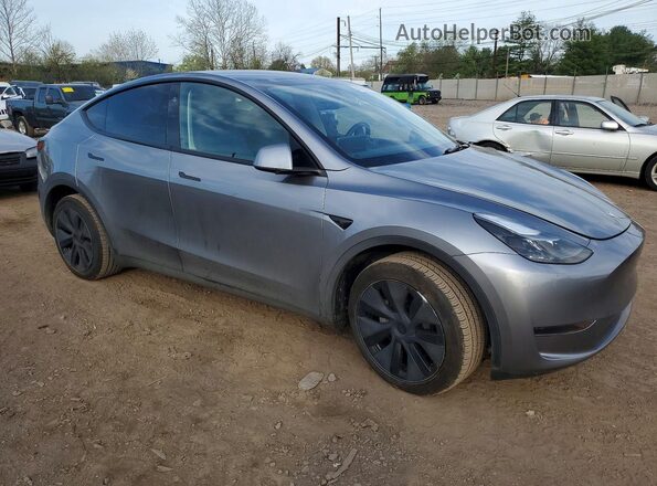 7SAYGDED8SF255309 2025 TESLA MODEL Серый Передняя правая четверть