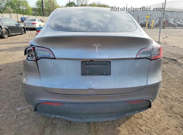 7SAYGDED8SF255309 2025 TESLA MODEL Серый Вид сзади