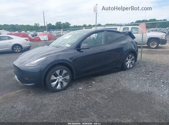 7SAYGDED9RF017950 2024 TESLA MODEL Y Gray Передня ліва чверть