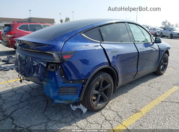 7SAYGDED9TF550890 2026 TESLA MODEL Y Синий Задняя правая четверть