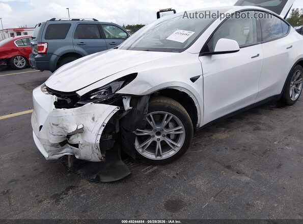 7SAYGDEDXPF922789 2023 TESLA MODEL Y White Դիմացի տեսք