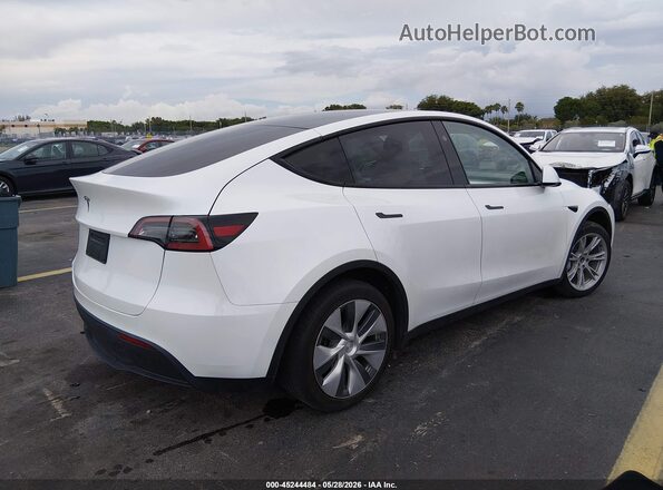 7SAYGDEDXPF922789 2023 TESLA MODEL Y White Հետևի աջ