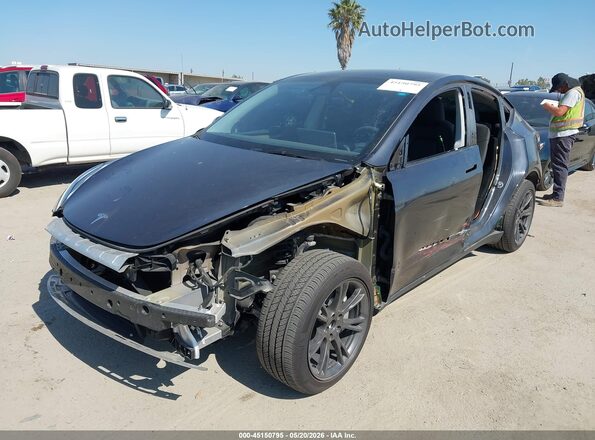 7SAYGDEDXSF269504 2025 TESLA MODEL Y Серый Вид спереди