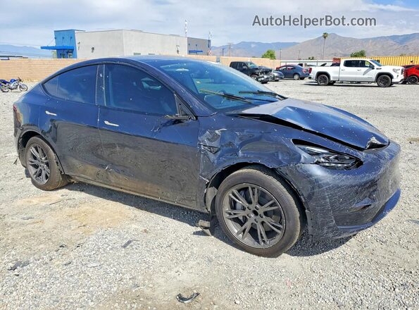 7SAYGDEDXSF302775 2025 TESLA MODEL Черный Передняя правая четверть