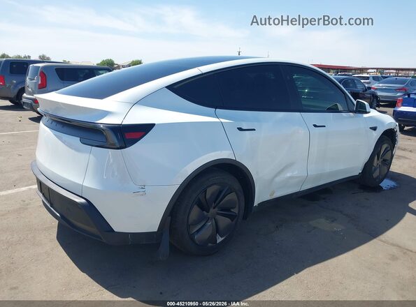 7SAYGDEDXTF409973 2026 TESLA MODEL Y White Rear right