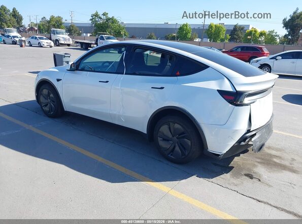 7SAYGDEDXTF425171 2026 TESLA MODEL Y Белый Задняя левая четверть