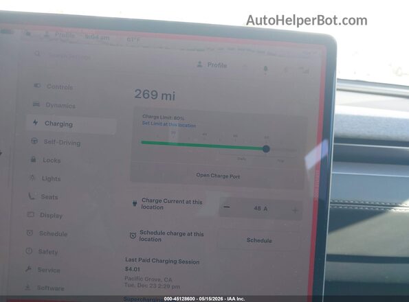 7SAYGDEDXTF425171 2026 TESLA MODEL Y Белый 