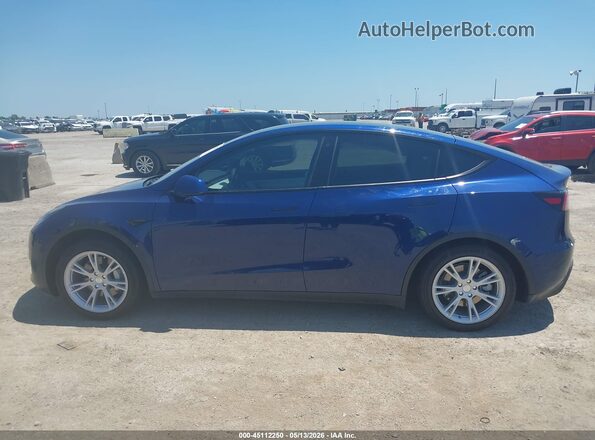 7SAYGDEE0NF505767 2022 TESLA MODEL Y Синий Вид задней части салона