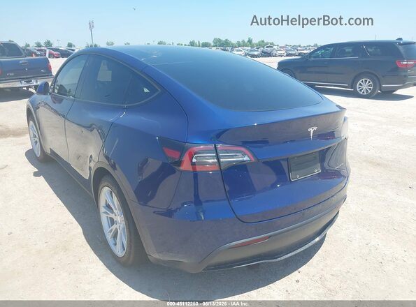 7SAYGDEE0NF505767 2022 TESLA MODEL Y Синий Задняя левая четверть