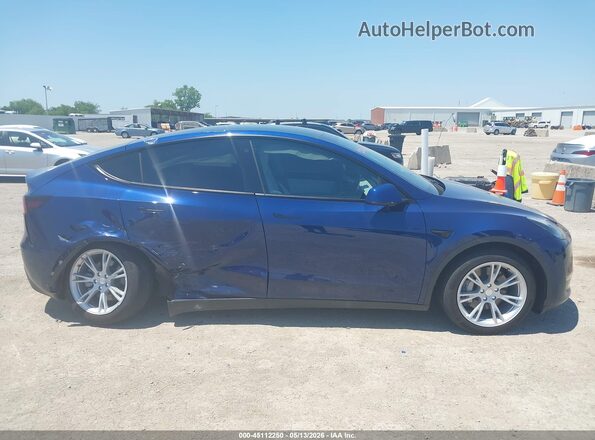 7SAYGDEE0NF505767 2022 TESLA MODEL Y Синий Вид щитка приборов