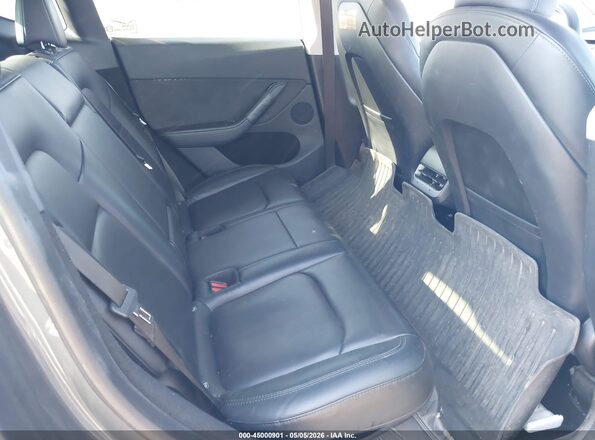 7SAYGDEE0PA174771 2023 TESLA MODEL Y Gray Vista de la etiqueta del VIN