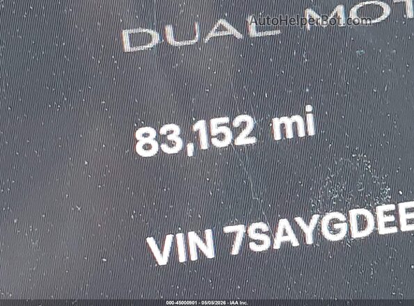 7SAYGDEE0PA174771 2023 TESLA MODEL Y Gray 