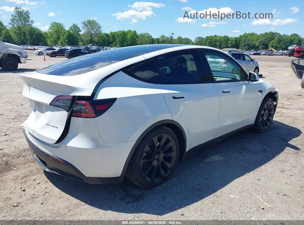 7SAYGDEE0PF598499 2023 TESLA MODEL Y White Rear right