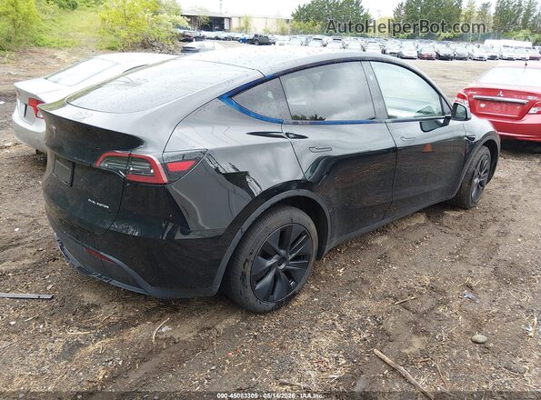 7SAYGDEE0SF221566 2025 TESLA MODEL Y Black უკანა მარჯვენა