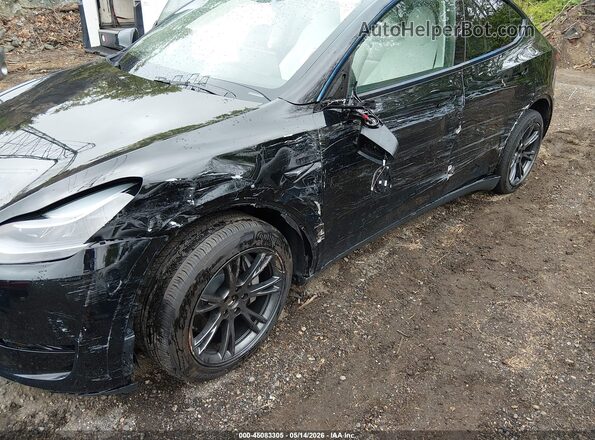 7SAYGDEE0SF221566 2025 TESLA MODEL Y Black წინა ხედი