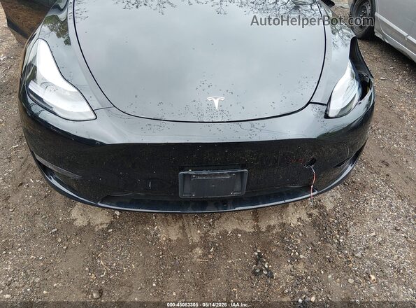 7SAYGDEE0SF221566 2025 TESLA MODEL Y Black უკანა ხედი