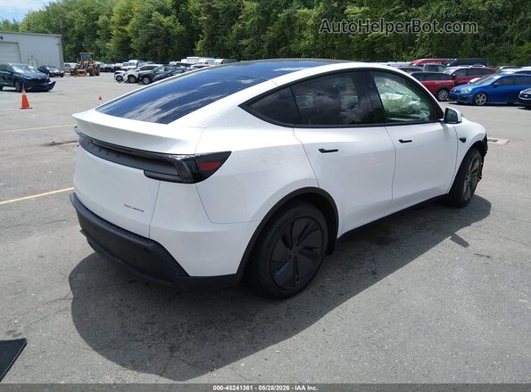 7SAYGDEE0TA484199 2026 TESLA MODEL Y Белый Задняя правая четверть