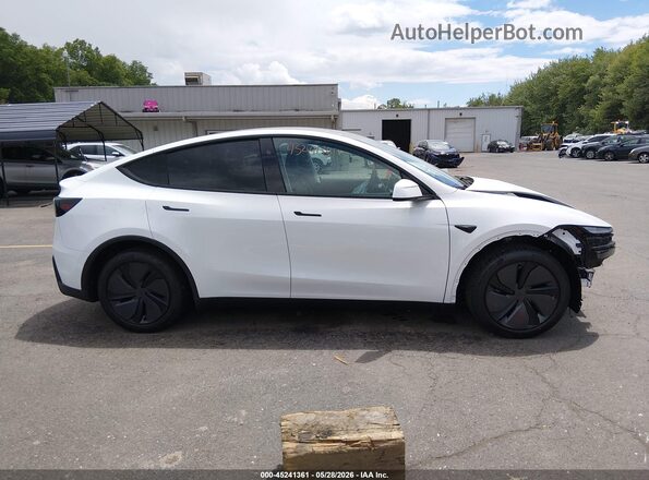 7SAYGDEE0TA484199 2026 TESLA MODEL Y Белый Вид задней части салона