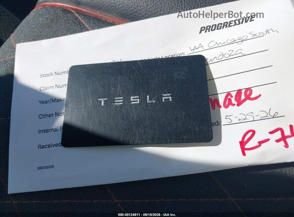 7SAYGDEE1RA228968 2024 TESLA MODEL Y Серый Вид панели приборов