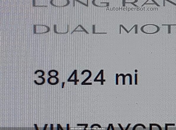 7SAYGDEE1RA228968 2024 TESLA MODEL Y Серый 