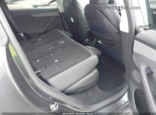 7SAYGDEE1TF342205 2026 TESLA MODEL Y Gray VIN sticker view