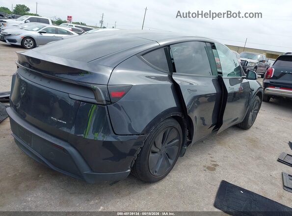 7SAYGDEE1TF342205 2026 TESLA MODEL Y Gray Rear right