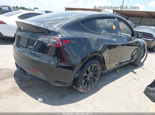 7SAYGDEE2PA186100 2023 TESLA MODEL Y Черный Задняя правая четверть
