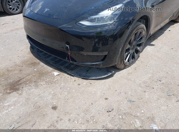 7SAYGDEE2PA186100 2023 TESLA MODEL Y Черный Вид спереди